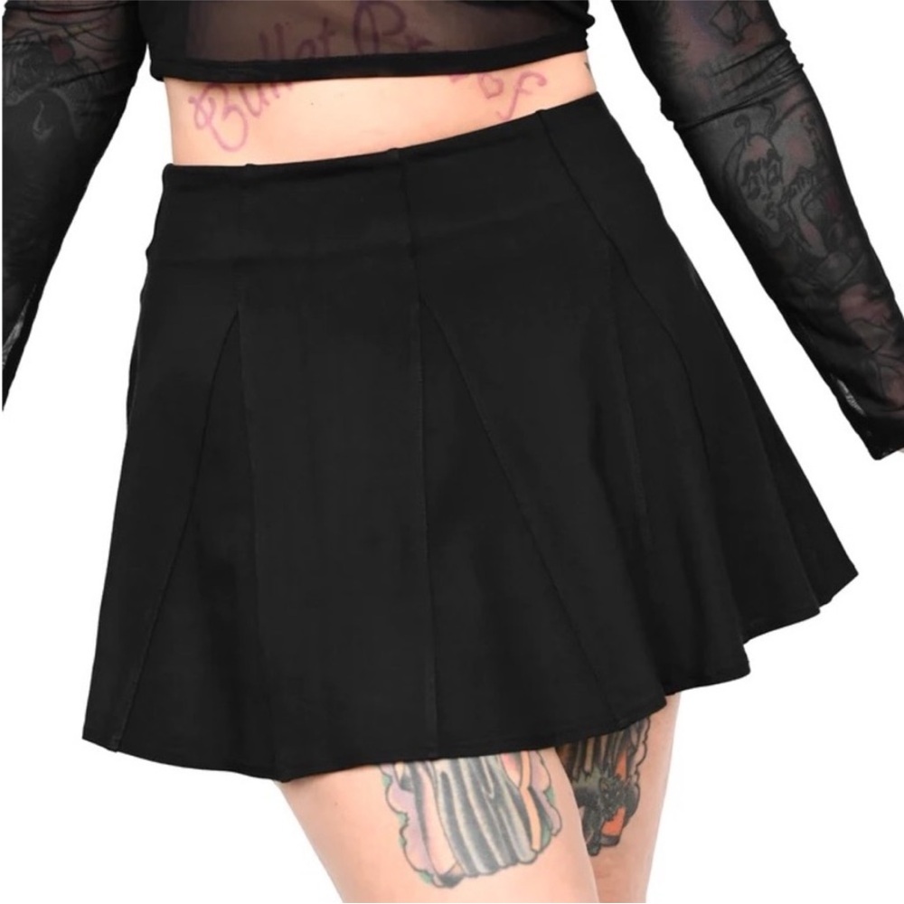 Foxblood mini tennis skirt with built in shorts